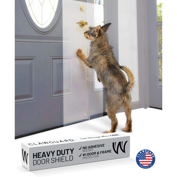 CLAWGUARD Heavy Duty Door Frame and Wall Scratch Shield Installation